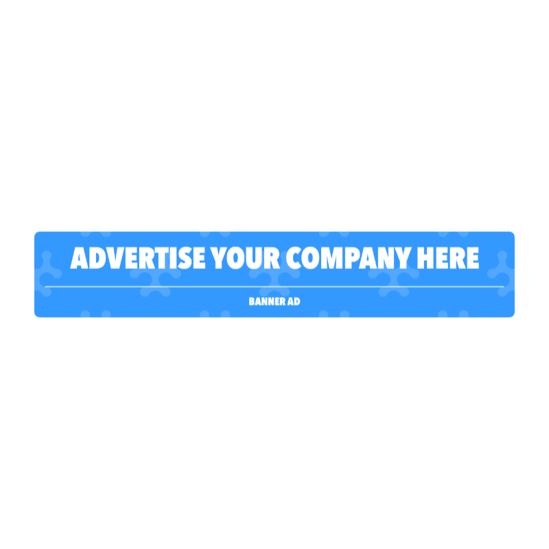 Banner Ad (£350 per month)